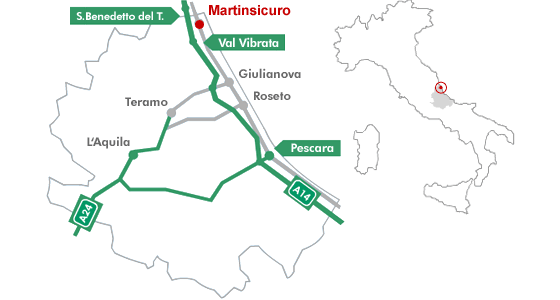 Mappa Martinsicuro, Teramo, Abruzzo, Italia